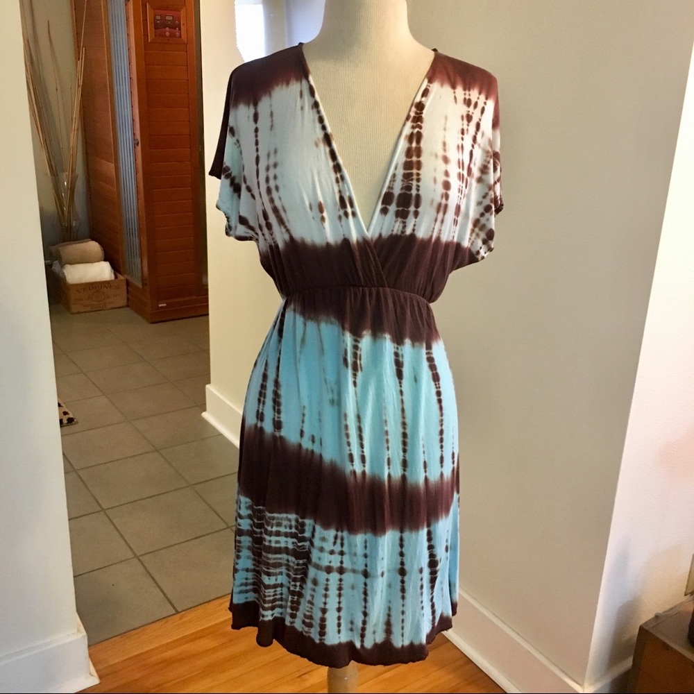 Playa Sol Tie Dye Swim Coverup Size M